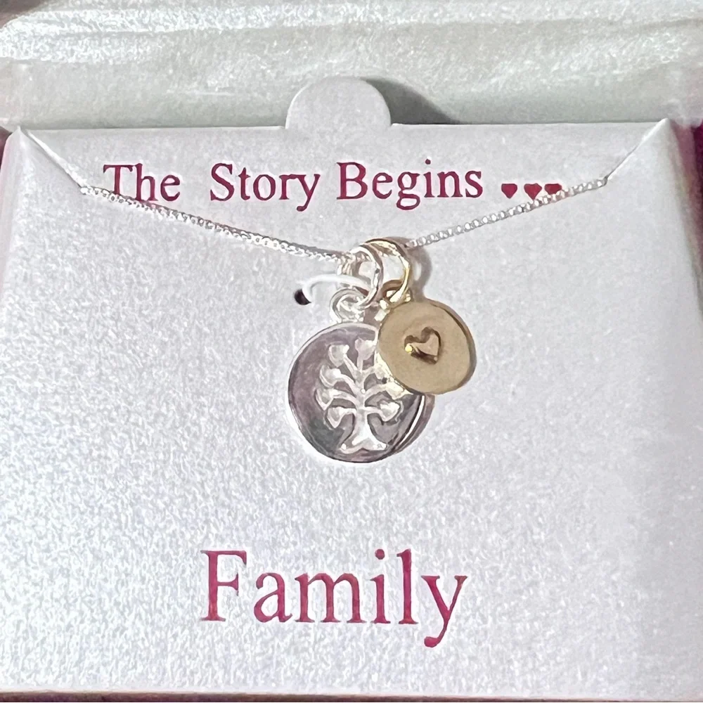Sterling Silver Tokinz Family Necklace